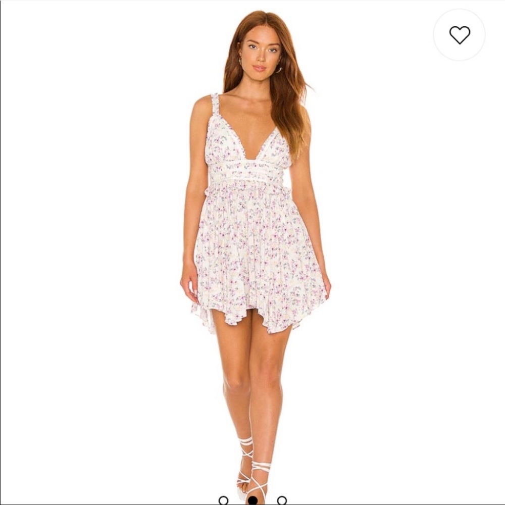 Majorelle Mini Tory Dress in Leah Floral